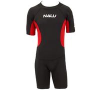Childrens Shorty Wetsuit Age 11-12 Beach Surf Shortie Wet Suit Surfing Watersports Kids Short Sleeve Suits 32" Boys & Girls (Red)