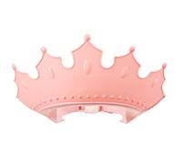 Children's Shower Cap, Baby Adjustable Crown Hair Washing Child Protection Shield Shampoo Protection, Waterproof Cap for More than 6 Months (Pink)