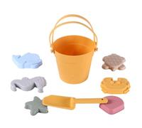 Children's Silicone Beach Toy Set - Series Portable Bucket & Shovel