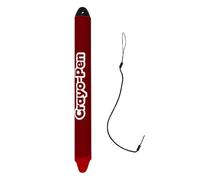 Childrens Silicone Touch Pen with Triangular Body Anti Roll Feature Detachable Strap for Tablets Ergonomic Grip Capacitive Pen for Children