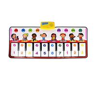 Children's Simulated Piano Foldable Mat Real Scene Educational Toy Sports Training Portable Musical Instrument