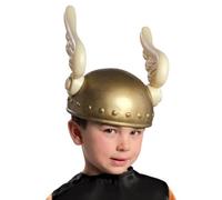 Childrens Size Asterix Style Gaul Helmet 51cm book character fancy dress