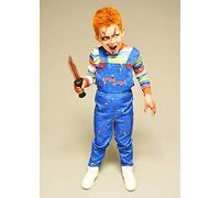 Childrens Size Chucky Doll Boys Halloween Costume (Small (4-6 years))