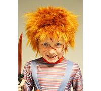 Childrens Size Halloween Chucky Style Ginger Evil Doll Wig