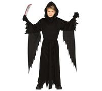 Childrens Size Scream Style Halloween Costume Kids Ghost Face Fancy Dress Robe