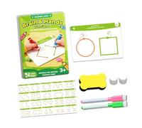 Childrens Skill Building Tracing Cards Featuring Fun Patterns to Improve Observation and Creativity Preschool Learning Tools