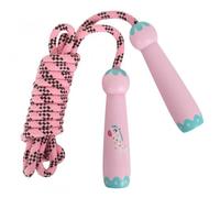 Children's Skipping Rope, 260cm Adjustable Skipping Rope Kids, Adjustable Cotton Skipping Rope with Wooden Handle, Back to School Gifts for Boys and Girls, Skipping Rope for Children from 6