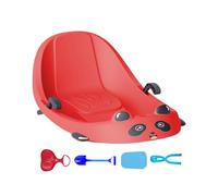Children's Sledge, Ergonomic Family Friendly, Built-in Brake, Children's Snow Sledge, for Girls, Preschool Children on Snowy Hills in the Park in the Garden and on the