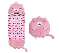 Children's Sleeping Bag Kids Cartoon Animal Blanket Sleepsacks Plush Doll Pillow Baby Anti-kick Quilt Sleep Sack For Boys Girls Green dinosaur