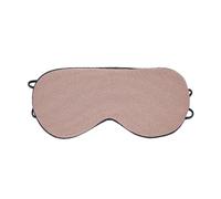 Children's Sleeping Mask, Sleeping Mask for Girls, Silky Soft, Sleeping Mask for Adults, Soft and Breathable, Suitable for Children from 11 Years, Adjustable Shoulder Strap (Pink)