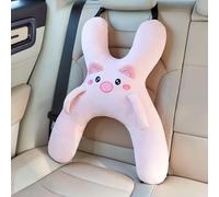 Children's sleeping pillow in the car, children's travel sleeping pillow, sleeping pillow car, children, H-shaped car belt cushion, a must for children