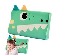 Children's Sleeping Pillow, Slow Rebound Beautiful Animal Pattern Velvet Pillow - Sponge Girl Neck Protection Pillow Cartoon Animal Pattern So That Your Child Can Enjoy An Undisturbed Night Sleep