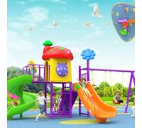 Children's Slide Castle, Modular Playground Set for Home, Indoor, Kindergarten, and Large-Scale Outdoor Play Areas(A18)