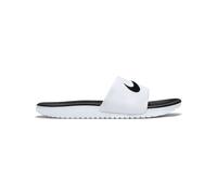 Nike Little/Big Kids Kawa Slides, White/Black, Size 10.5 Younger White/Black