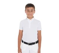 CHILDREN'S SLIM FIT COMPETITION POLO SHIRT WITH FOUR BUTTONS