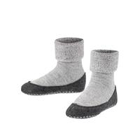FALKE Unisex Kids Cosyshoe K Hp Wool Grips On Sole Grip socks 1 Pair, Grey Light 3400, 4/5 UK