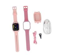 Children's Smartwatch Phone, High Definition Podometer Calling Children Watch Smart Watchs Big Screen Multiple Message for Daily Life (Pink)