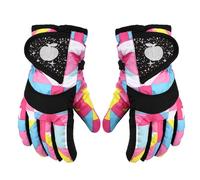 Children's Snow Gloves, Thickened Snow Gloves for Children, Waterproof, Warm Snow Gloves, Durable Sports Gloves for Cold Weather, Outdoor, Home