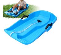 Children's Snow Sledge 2 Person Winter Toboggan Outdoor with Pull Rope