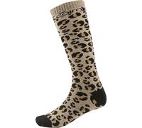Ski socks Cairn SPIRIT J (BISCUIT LEOPARD) Child