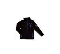 Children's softshell jacket Peak Mountain Ecolok Noir 12 ans