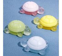 Children's Solid Soap Turtle Shape, 4 x Turtle Shape Soap, Natural Mild Handmade Essential Oil Soap for the Skin - 100% Vegan and Plastic Free, 30 g
