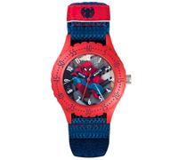 Children's Spiderman Blue & Red Velcro Strap Watch