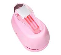Children's Stamp, Paper Punch, Practical Accessory for Diary Entries, Versatile Lever Mechanism, 8 X 5 X 5.4 Cm, Pink