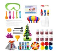 Children's STEM Lab Set - Educational Science Activity Kit, Dye Chemistry Experiments | 132 Engaging Scientific Projects For Kids Age 8+, Home Learning Fun, Gift For Young Scientists And Curious Minds