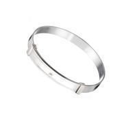 Children's Sterling Silver Diamond Set Expander Bangle