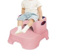 Children's Stool, Chair with Step Removable in a Second, Potty Steps for Children, Non-Slip Mat Design, Intmo Handrail for Kitchen, Bathroom,