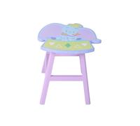 Children's stool with seat in the shape of Dumbo.