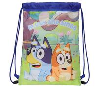 Children's string Bag Safta Bluey Bleu 26x34 cm
