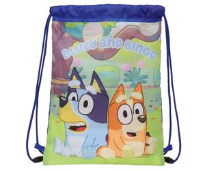 Children's string Bag Safta Bluey Blue 26x34 cm