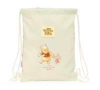 WINNIE THE POOH - Junior Flat Bag Backpack, Ideal for Children of Different Ages, Comfortable and Versatile, Quality and Resistance, 26 x 34 cm