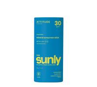 ATTITUDE Mineral Sunscreen Stick for Kids, SPF 30, EWG Verified, Plastic-Free, Broad Spectrum UVA/UVB Protection with Zinc Oxide, Dermatologically Tested, Vegan, Unscented, 60 g