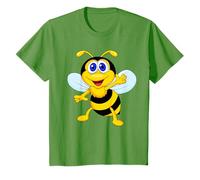 Children's Sweet Honey Bee Motif T-Shirt