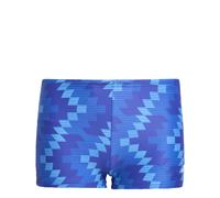 adidas Boy's Football Inspired Graphic Swim Boxer Kids Swimwear, Lucid Blue, 9-10 Years