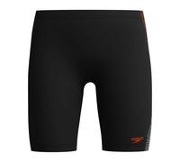 Speedo Boys Placement Jammer Swim Trunks Swimmers Anthracite/High Risk Red Size 11-12 Years