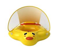 Children's Swimming Aid with Sun Canopy, Pool Seat Ring as Swimming Aid for Beginners, Girls,