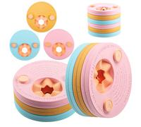 Children's Swimming Discs Set of 6 No Inflation Required, Use for 3 to 7 Years Boys Girls in the Swimming Pool or on the Beach Learning to Swim