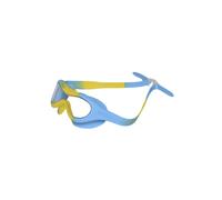 Arena Spider Mask Goggles blue yellow with clear lens Kids
