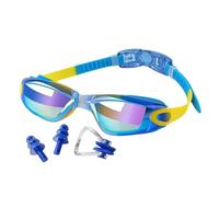 Children's Swimming Goggles, Water Swimming Goggles, Anti-Fog Lenses, Waterproof Clear Lenses, UV Protection for Children, Teenagers, Pool, Outdoor Water Activities