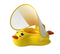 Children's Swimming Pool Float, Learning Equipment with Parasol - Swimming Pool Float Sun Protection | for Boys and Girls from 6 to 36 Months, Youth, Outdoor Water Activities, Garden,