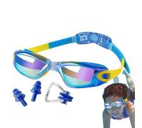Children's Swimming Safety Glasses, Swim Safety Glasses for Children - Youth Swimming Kids Water Glasses - Waterproof Anti-Fog Clear Lenses, UV Protection for Children Teenagers