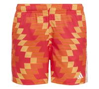 adidas Boy's Football-Inspired Graphic Swim Kids Swimwear, Pure Orange/White, 13-14 Years