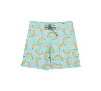 Children's swimming shorts Paper Boat Banana splash surfer Bleu 8 ans