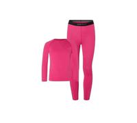 Super.natural Tundra175 Slim Fit Long Sleeve Base Layer Set Pink 116 cm Boy