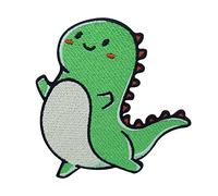 Children's T-Rex Dino Iron-On Patch | Dinosaurs Embroidery Patch, Boys ironable Patch, Tyrannosaurus Badges Finally Home