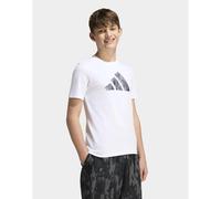 Children's T-shirt adidas Graphique Camo Blanc 5/6 ans